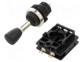 Joystick | Stabl.pos: 1 | Leads: 2,8x0,5mm connectors | -25÷70°C