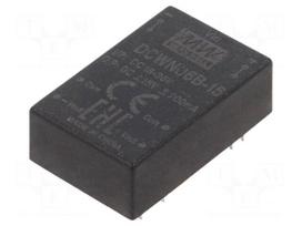 Converter: DC/DC | 6W | Uin: 18÷36V | Uout: 15VDC | Uout2: -15VDC | DIP24