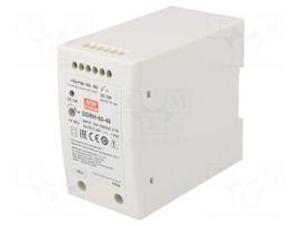 Converter: DC/DC | 60W | Uin: 150÷1500V | 48VDC | Iout: 1.25A | 800g
