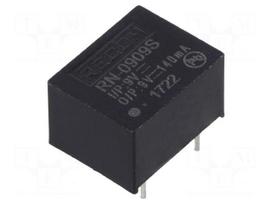 Converter: DC/DC | 1.25W | Uin: 8.1÷9.9V | Uout: 9VDC | Iout: 140mA | DIP8