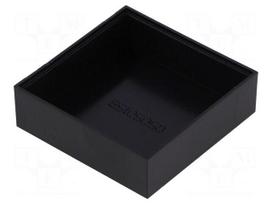 Enclosure: designed for potting | X: 50mm | Y: 50mm | Z: 15mm | ABS