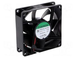 Fan: DC | axial | 12VDC | 80x80x25mm | 56.06m3/h | 28dBA | slide bearing