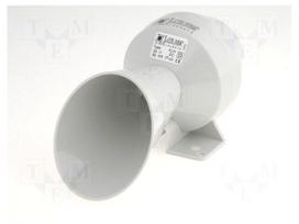 Signaller: sound | horn | 24VDC | 92dB | Series: KLH | IP43 | Ø75x152mm