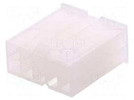 Plug | wire-wire | male | Mini-Fit Jr | 4.2mm | PIN: 10 | w/o contacts