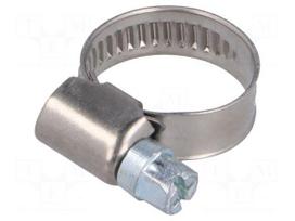 Cable tie | Ø: 12÷20mm | W: 9mm | Material: chrome steel AISI 430