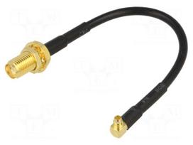 Cable-adapter | MMCX,SMA | -40÷85°C | 100mm | Kind: RG174
