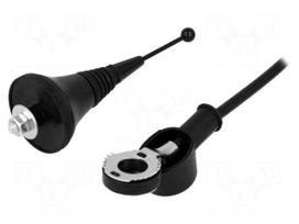 Antenna | angled | Mounting: screw type | Z: 50Ω | 868MHz | -20÷80°C