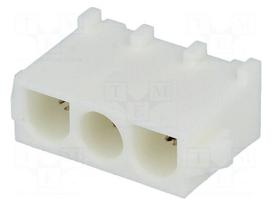 Socket | wire-wire/PCB | male | Universal MATE-N-LOK | 6.35mm | PIN: 3