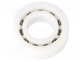 Bearing: ball | Øint: 25mm | Øout: 52mm | W: 15mm | Cage: polyamide