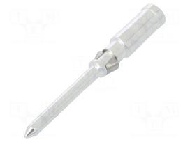 Contact | male | 1.5mm2 | 16AWG | silver plated | crimped | bulk | 10A