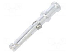 Contact | female | 1mm2 | 18AWG | silver plated | crimped | bulk | 10A