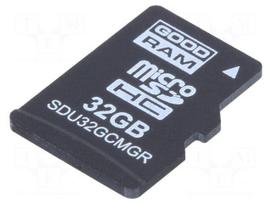 Memory card | industrial | MLC,SD Micro | 32GB | UHS I U1 | 0÷70°C