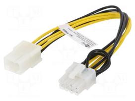 Cable: mains | PCI-E 6pin male,PCI-E 8pin female | 0.2m