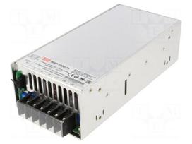 Power supply: switched-mode | modular | 1000W | 24VDC | 22÷28VDC | 42A