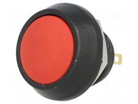 Switch: vandal resistant | Pos: 2 | SPST-NO | 2A/36VDC | IP65 | OFF-(ON)