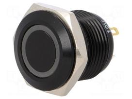 Switch: vandal resistant | Pos: 2 | SPST-NO | 2A/36VDC | IP65 | OFF-(ON)