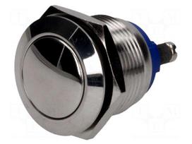 Switch: vandal resistant | Pos: 2 | SPST-NO | 2A/36VDC | IP65 | OFF-(ON)