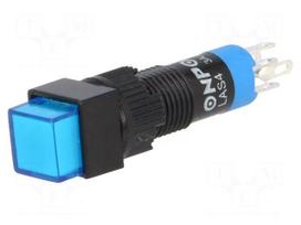 Switch: push-button | Pos: 2 | SPDT | 0.5A/250VAC | 1A/24VDC | ON-ON