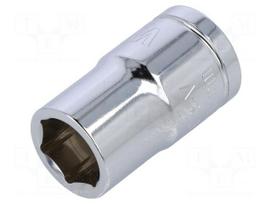 Key | hex socket,socket spanner | HEX 14mm | 1/2" | Plating: chromium