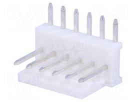 Socket | wire-board | male | PIN: 6 | 2.54mm | THT | MAS-CON | tinned