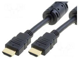 Cable | HDMI 1.4 | HDMI plug,both sides | 15m | black