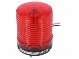 Signaller: lighting | flashing light | red | Series: S80LS | 10÷30VDC
