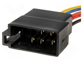 ISO socket,wires | PIN: 5