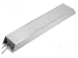 Resistor: wire-wound | with heatsink | 1Ω | 500W | ±5% | 335x60x30mm
