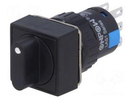 Switch: rotary | Pos: 3 | 3A/220VAC | 2A/24VDC | -20÷55°C | 50mΩ | Ø16mm