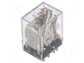 Relay: electromagnetic | 4PDT | Ucoil: 24VDC | 5A/277VAC | 5A/30VDC