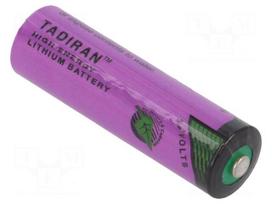 Battery: lithium (LTC) | 3.6V | AA | Ø14.7x50.5mm | 2400mAh