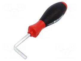 Screwdriver | Allen hex key | angular | HEX 6mm | Series: SoftFinish®