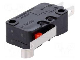 Microswitch SNAP ACTION | with lever with roller simulation