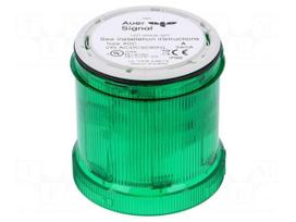 Signaller: lighting | LED | green | Usup: 24VDC | Usup: 24VAC | IP66