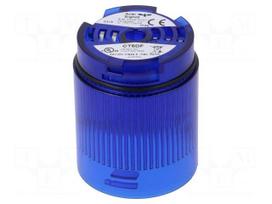 Signaller: lighting | LED | blue | Usup: 24VDC | IP65 | Ø50x69mm