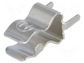 Fuse clips | cylindrical fuses | 10A | Pitch: 5.5mm | 250VAC | 250VDC