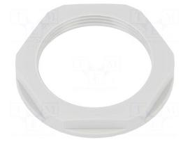 Nut | PG29 | polyamide | UL94V-2 | 46mm | light grey | -20÷100°C