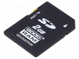 Memory card | industrial | SD,pSLC | 2GB | Class 6 | 0÷70°C