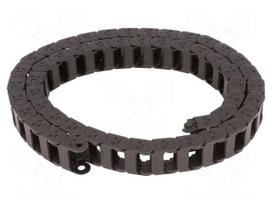 Cable chain | Series: E2C.10 | Bend.rad: 18mm | L: 1000mm
