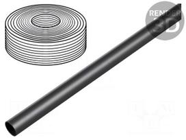 Pneumatic tubing | PE | black | Application: compressed air | 13.5mm