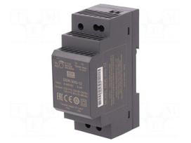 Power supply: DC/DC | 30W | 12VDC | 2.5A | 9÷36VDC | Mounting: DIN | 120g
