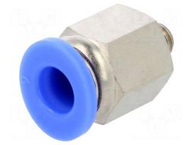 Push-in fitting | straight | M5 | -0.95÷15bar | 6mm