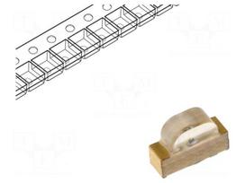 LED | SMD | 1104 | orange | 110÷300mcd | 3x2x1mm | 120° | 2.1÷2.5V | 20mA