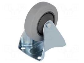 Transport wheel | Ø: 100mm | W: 32mm | H: 128mm | rigid | 150kg