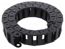 Cable chain | Series: B15i | Bend.rad: 75mm | L: 1006mm