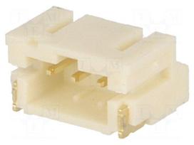 Socket | wire-board | male | 2mm | PIN: 3 | SMT | 1A | tinned | -25÷85°C | 100V