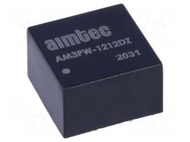Converter: DC/DC | 3W | Uin: 4.5÷18V | Uout: 12VDC | Uout2: -12VDC | DIP8
