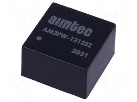 Converter: DC/DC | 3W | Uin: 4.5÷18V | 12VDC | Iout: 250mA | DIP8 | 3.6g