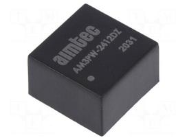 Converter: DC/DC | 3W | Uin: 9÷36V | Uout: 12VDC | Uout2: -12VDC | DIP8