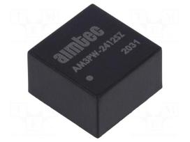 Converter: DC/DC | 3W | Uin: 9÷36V | 12VDC | Iout: 250mA | DIP8 | 3.6g